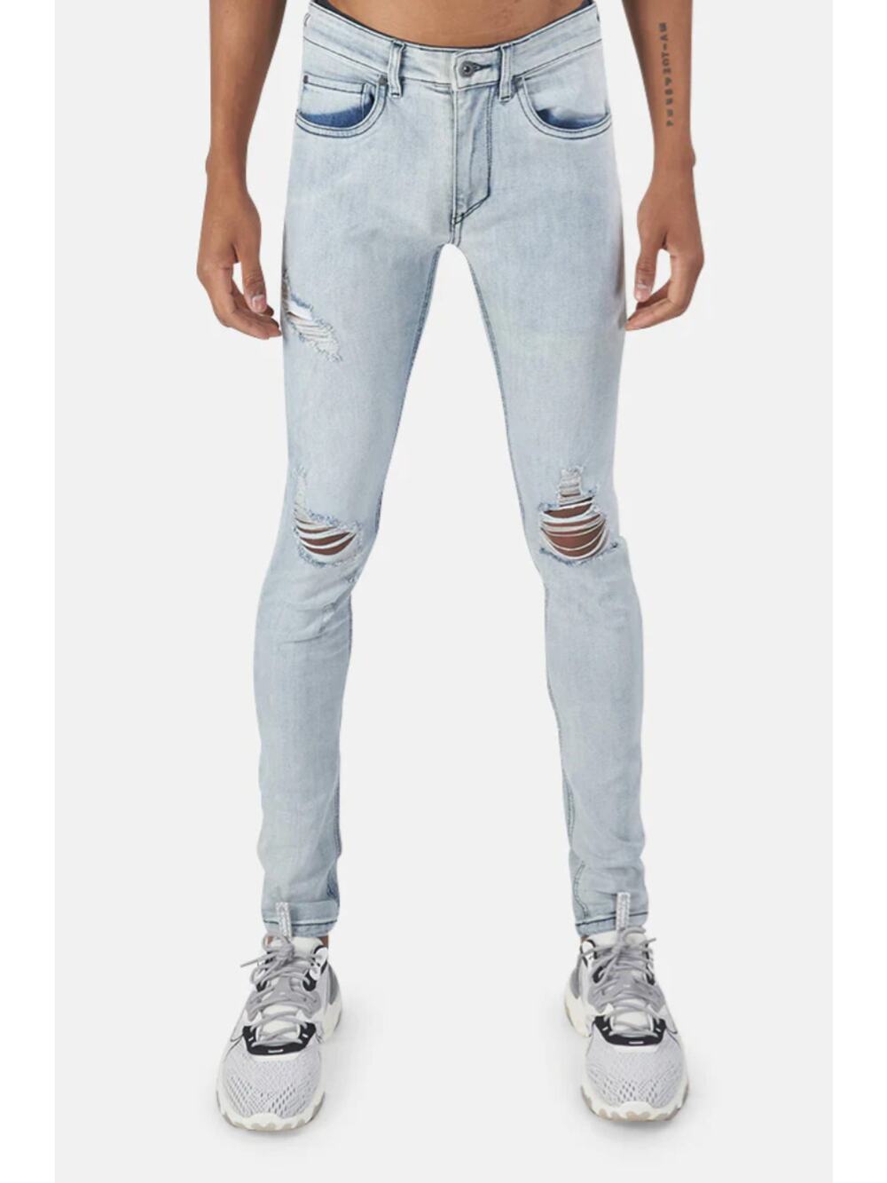 Zanerobe Snapshot Denimo 30x30 Weathered Blonde Skinny Jeans